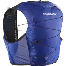 Blue Running Backpacks Salomon Active Skin 8 Backpack with Flasks SS23