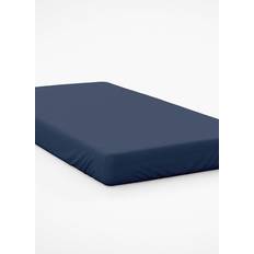 Belledorm Polycotton Percale 200 Thread Count Bed Sheet Blue