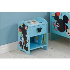 Disney Mouse Bedside Table Blue