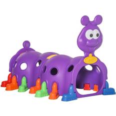 OutSunny Kids Play Tunnel, Climbing Tunnel Equipment Purple