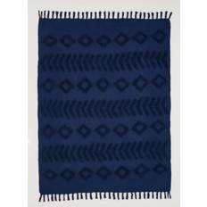Pineapple Elephant Kabeli Blankets Blue (152.4x127cm)