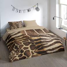 Pure kinga Duvet Cover Brown