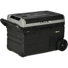 Built In USB-contact Cooler Bags & Cooler Boxes OutSunny Portable Compressor Cooler Box 40L