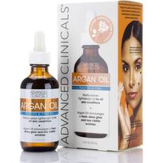 Advanced Clinicals Luxury Pure Argan Oil. Lightweight facial Oil Reduces the Appearance Wrinkles