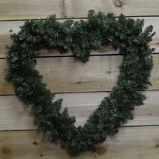 Samuel Alexander 50cm 55cm Luxury Heart Shaped Pine Christmas Decoration