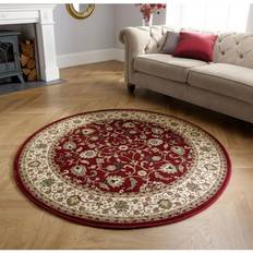 Oriental Weavers Kendra 137 R Traditional Circle Red cm
