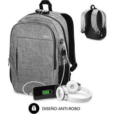 Subblim Urban Lock 16´´ Laptop Backpack Grau,Schwarz