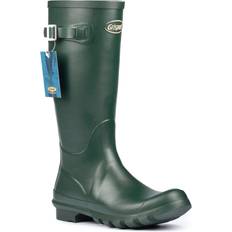 Green Wellingtons Grisport Strap Wellington - Green