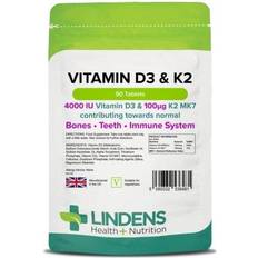 Lindens Vitamin D3 4000IU & MK7 K2