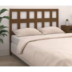 vidaXL honey brown, 185.5 Bed Honey Headboard