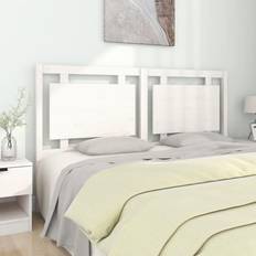 vidaXL white, 165.5 Pine Bed Headboard