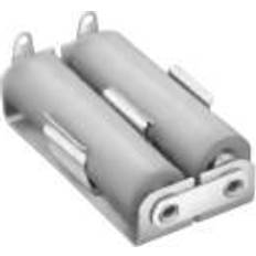 Keystone Aluminium-Batteriehalter, Batterie Zubehör, Silber