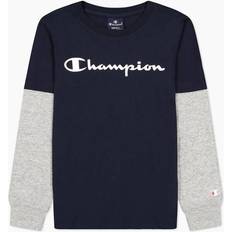 Champion Langarm T-shirt Für Kinder Schwarz