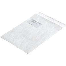 Tyvek Bong 20 Sicherheits-Versandtaschen C4 mit Fenster weiß, 32.4x22.9 cm