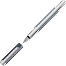 Silver Fountain Pens Pelikan Füllhalter PURA, petrol, Federbreite: B