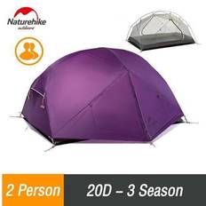 Naturehike Mongar Backpacking Camping Tent 2 Person Lightweight Waterproof with Footprint