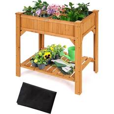 Costway 8 Grids Raised Garden Bed Planter Box Kit