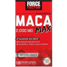 Force Factor Fundamentals, Maca Max, 500 mg 120