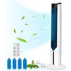 Costway 3-In-1 Evaporative Air Cooler 41 Portable Tower Fan Humidifier