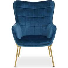 Premier Housewares Stockholm Blue Kitchen Chair