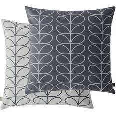 Orla Kiely SMALL Linear Stem Cool Complete Decoration Pillows Grey (50x50cm)