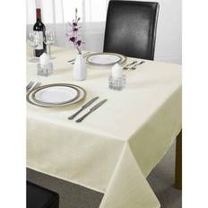 Polyester Tablecloths Emma Barclay Chequers Tablecloth Green, Beige, White