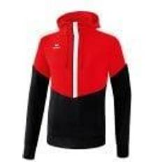 Erima Squad Kapuzenpullover red/black/white