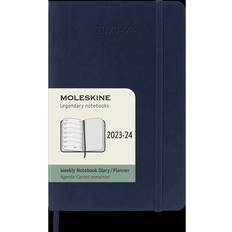 Moleskine 2023-2024 Weekly Planner, 18M, Sapphire Cover