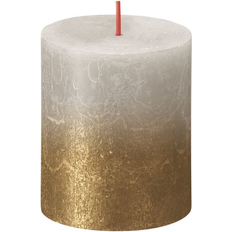 Bolsius Grey Gold Rustic Candle