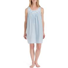 Eileen West Cotton Nightgown - Solid Blue