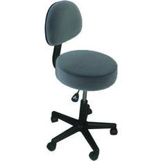 Affinity Black Backrest Bar Stool