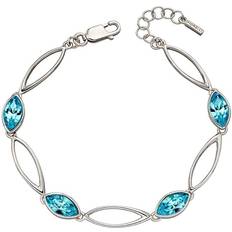 Fiorelli Twist Navette Aqua Bohemia Crystal Bracelet B5211A