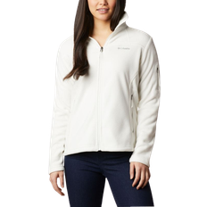 Skiing - Women Tops Columbia Women’s Fast Trek II Fleece Jacket - Sea Salt