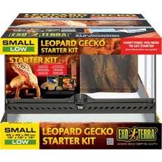 Exo Terra Leopard Gecko Terrarium Starter Kit Small/Low