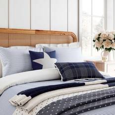 Helena Springfield Ticking Stripe Duvet Cover Blue