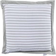 Seat cushions for chairs Homescapes Striped Seat Pad Chair Cushions White, Brown, Grey