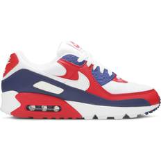 Nike Air Max 90 M - White/Obsidian/University Red/White