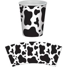 Beistle 58230 Cow Print Hot-Cold Cups Pack of 12