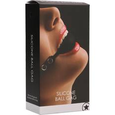 Ouch! Silicone Ball Gag: Ballknebel, schwarz