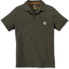 Carhartt Polo Shirts Carhartt Men's Short Sleeve Force Polo Shirt