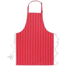 Portwest Waterproof Bib Apron White, Red