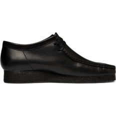 Clarks Wallabee - Black Leather