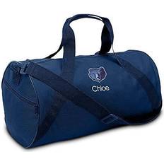 Chad & Jake Youth Navy Memphis Grizzlies Personalized Duffle Bag