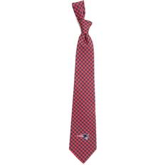 Polyester Ties Eagles Wings New England Patriots Gingham Tie