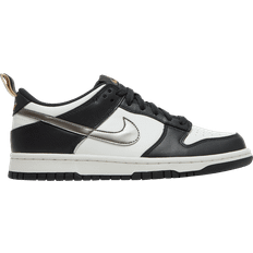 Nike Dunk Low GS - Off Noir/Summit White/Metallic Gold Star/Metallic Pewter