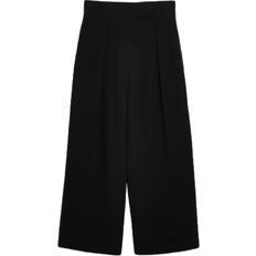 River Island Wide Leg Trousers - Black