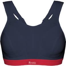 Blue - Women Underwear Shock Absorber Champion Sport-BH för kvinnor, Flerfärgad (blå/röd)