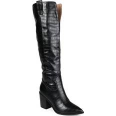 Journee Collection Women's Therese Boots Women's Shoes Black 6M