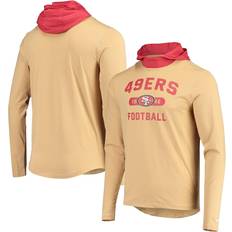 New Era Men's Gold/Scarlet San Francisco 49ers Active Block Hoodie Long Sleeve T-Shirt