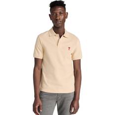 Ami Paris Alexandre Mattiussi Beige de Cœur Polo VANILLE/709